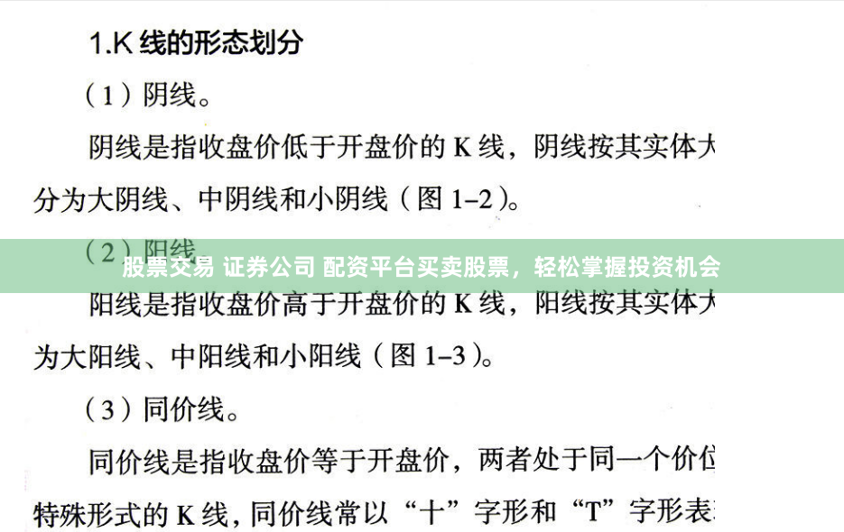 股票交易 证券公司 配资平台买卖股票，轻松掌握投资机会